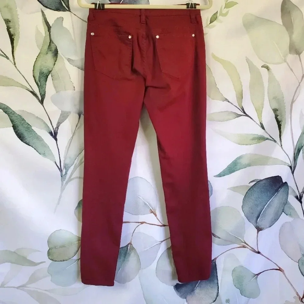 VENUS | Skinny Ankle Jeans in Dark Purple sz 2